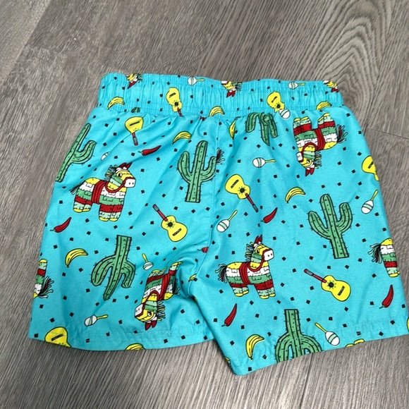 Boy's Toddler Cat & Jack Piñata Cactus Summer Bathing Suit Bottoms Size 2T - Picture 3 of 6